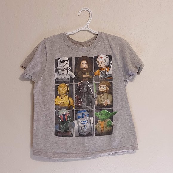 LEGO Star Wars Kids Grey Small (Size 6) Tshirt - Picture 2 of 8